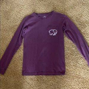 Purple Ivory Ella long sleeve shirt
